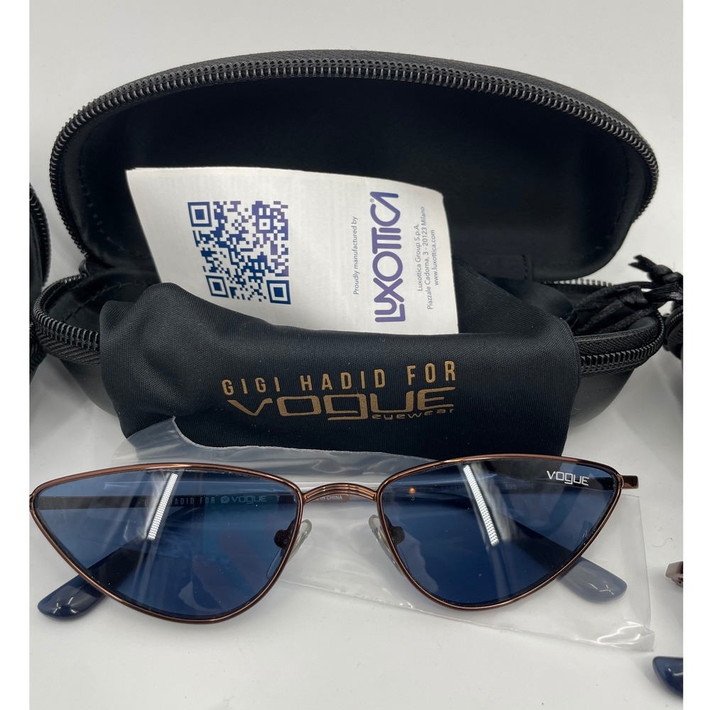 Bundle 5x Vogue VO4138-S 507420 Gigi Hadid Womens Metal Sunglasses New Cases - Picture 5 of 11